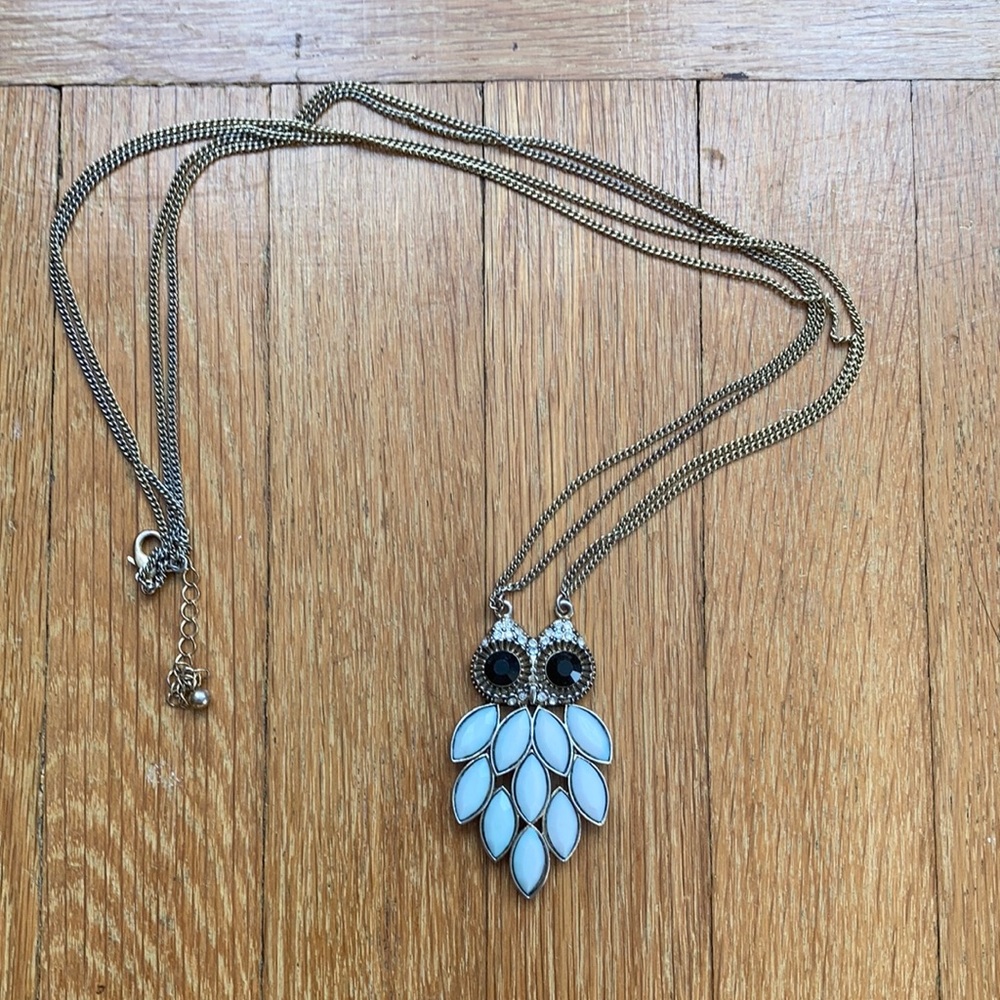 Vintage Owl Necklace